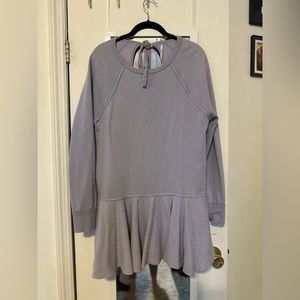 Free People sweatshirt dress